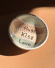 Load image into Gallery viewer, JEWELLERY BOWL ( Hugs, Kiss, Love )