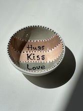 Load image into Gallery viewer, JEWELLERY BOWL ( Hugs, Kiss, Love )