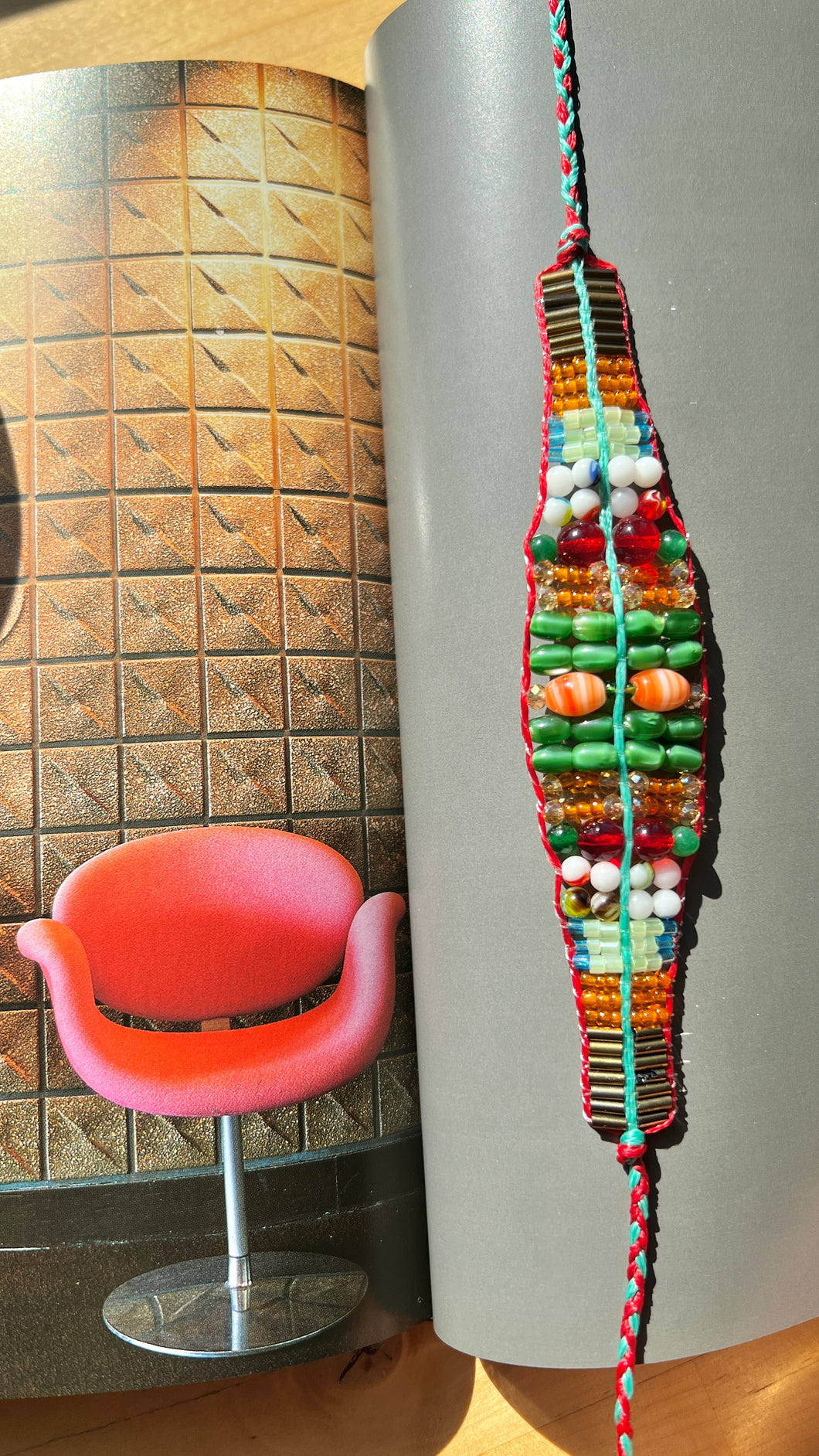 ORANGE AND RED BEAMS